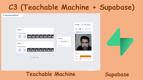 Let's see how to integrate Teachable Machine and Supabase (SQL Database) into Construct 3