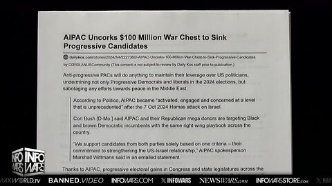 AIPAC Opens $100 Million War-Chest To Sway 2024 Elections - The American Journal