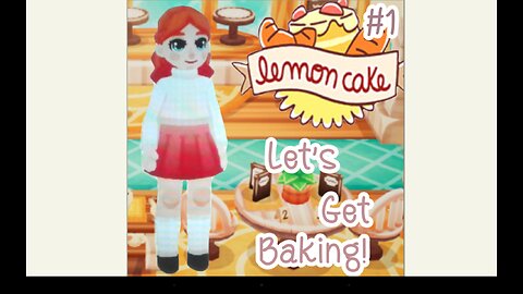 Let's Get Baking! Lemon Cake #1