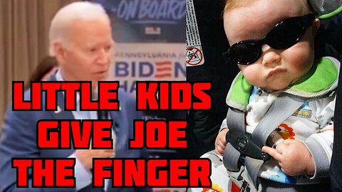 Joe complains about little kids giving him the middle finger.🤣