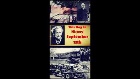 This Day in History - September 13 #shorts