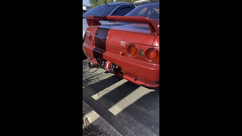 Nissan Skyline R32 GTR and Subaru WRX