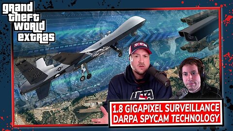 1.8 Gigapixel Surveillance | DARPA Spycam Technology