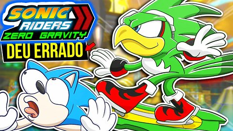 SONIC RIDERS Zero Gravity é um jogo INCRIVEL ou DECEPÇÃO!?