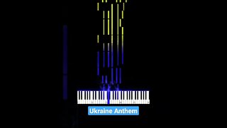 Ukraine Anthem Piano #shorts