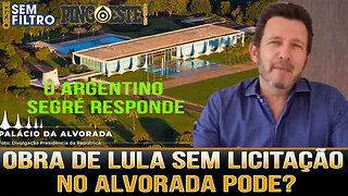 Lula quer reformar Palácio Alvorada sem licitação [GUSTAVO SEGRÉ]