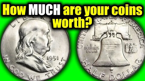 CHECK YOUR SILVER HALF DOLLAR COINS FOR THESE RARE MINT ERRORS ON FRANKLIN HALF DOLLARS!!