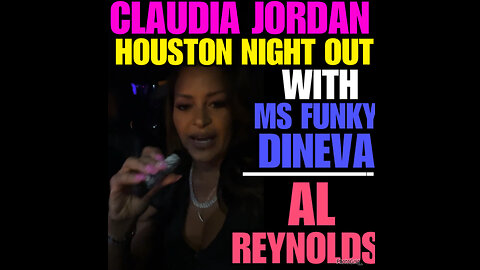 CJ Ep #46 Claudia Jordan, Ms Funky Dineva & Al Reynolds handing out in Houston, Texas