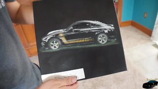 Oil painting of my car At The end and a bunch of other videos - Revline89