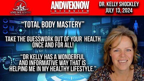 7.13.24: LT W/ DR. SHOCKLEY: TAKE THE GUESSWORK OUT OF YOUR HEALTH ONCE AND FOR ALL, PRAY