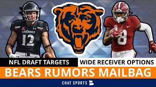 Bears Rumors Mailbag: NFL Draft WR Targets Ft. John Metchie, Christian Watson & Alec Pierce