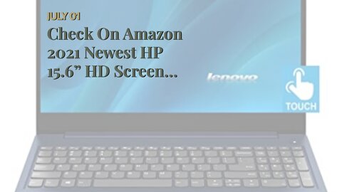 Check On Amazon 2021 Newest HP 15.6” HD Screen Laptop, 10th Generation Intel Core i3-1005G1 Dua...