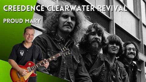 Como tocar PROUD MARY (Creedence Clearwater Revival) - Aula Completa + PDF