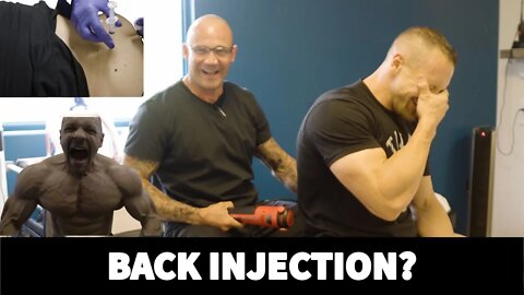 They Injected THIS Into My Back?! | Hardcore and SHREDDED Chest Training