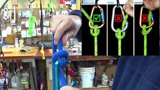 More Knot Work For Rappelling & Climbing - The Clove Hitch & The Munter Hitch