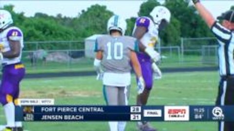 Gabe Jacas leads Ft Pierce Central over Jensen Beach