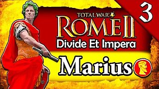 THE FALL OF JULIUS CAESAR! Total War Rome 2: DEI: Marius Mithridatic Wars Campaign #3