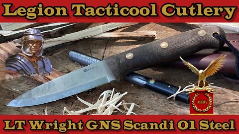 LT Wright GNS Scandi! #bushcraft #hiking #camping #scandi #ltwright @Donavan Tew #legionliteup