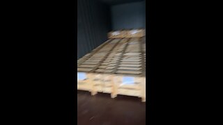 Unloading a Long Haul truck