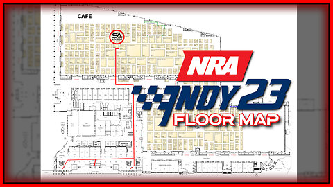 NRA Show 2023 Floor Map