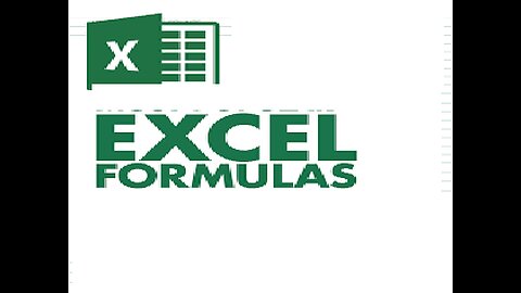 Microsoft Excel Five Easy Formulas