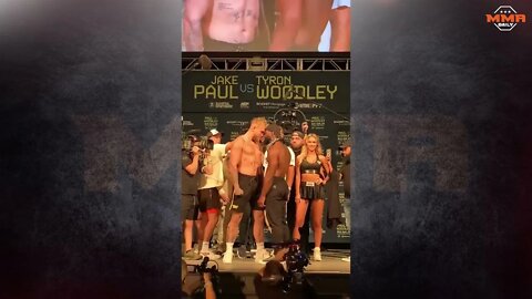 Jake Paul vs Tyron Woodley Final Face-off #PaulWoodley