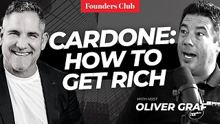Grant Cardone On How To Get Rich NOW 🤑🔥 | Founders Club Interview