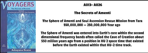 The Sphere of Amenti was entered into Earth's core within the second dimensional frequency bands oft