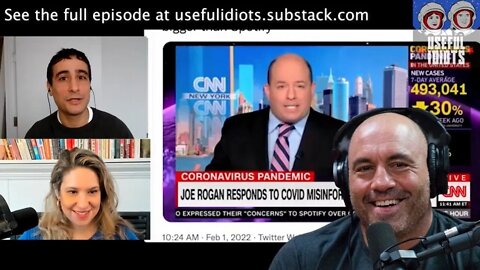 Joe Rogan vs Brian Stelter