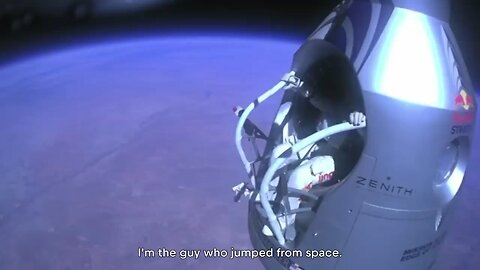 The guy who jumped from space...