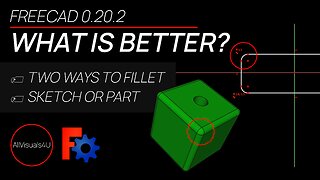 📌 What You Should Know About Fillets - How To Use FreeCAD - FreeCAD Fillet