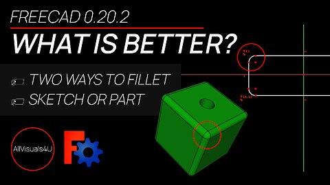 📌 What You Should Know About Fillets - How To Use FreeCAD - FreeCAD Fillet