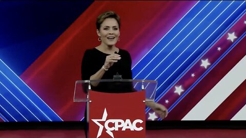 Kari Lake Stares Down the Fake News in her epic CPAC 2022 Speech
