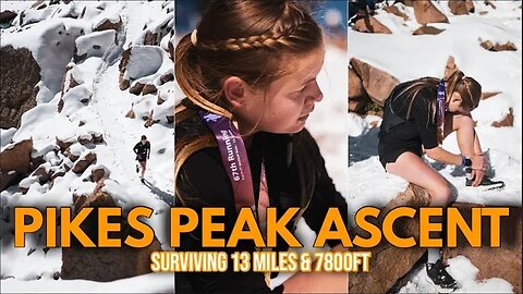 The Hardest Race of My Life || Pikes Peak Ascent Golden Trail Series 2023