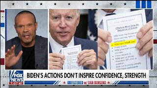 Bongino: Biden's Actions Don't Inspire Strength, Confidence