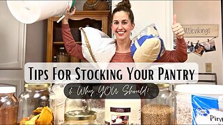 STOCKPILE YOUR PANTRY ON A BUDGET Beat Inflation & Build a 30 Day Emergency Food Supply