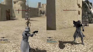 Star Wars Battlefront 2 (2005 Classic) - Splitscreen on Nucleus Coop [Gameplay #2]
