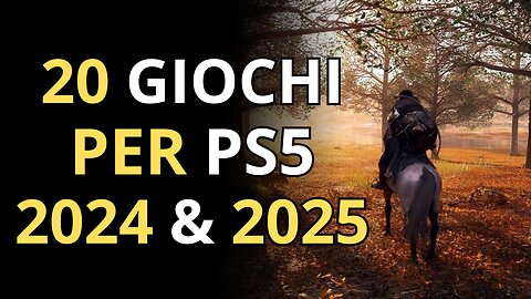 TOP 20 Videogiochi Per PS5 in Uscita 2024 & 2025