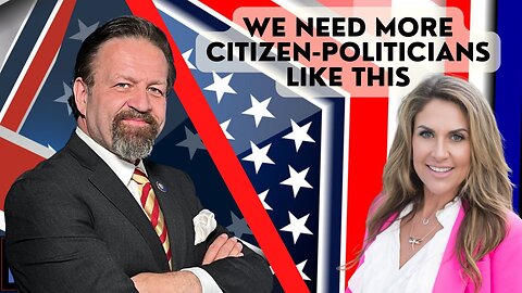 We need more citizen-politicians like this. Meg Weinberger with Sebastian Gorka on AMERICA First
