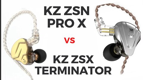 KZ ZSN PRO X vs KZ ZSX Terminator - Batalha de frequências #03