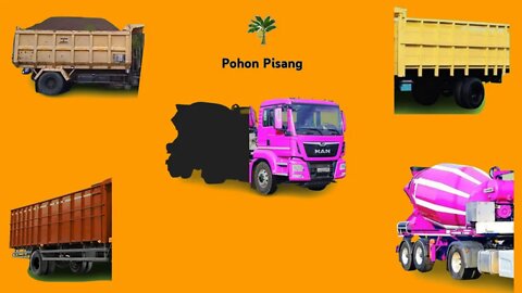 Menebak Gambar Dengan Benar || Truk Oleng, Truk Molen, Dump Truk