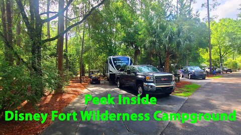 Ride Inside Disney Fort Wilderness Campground