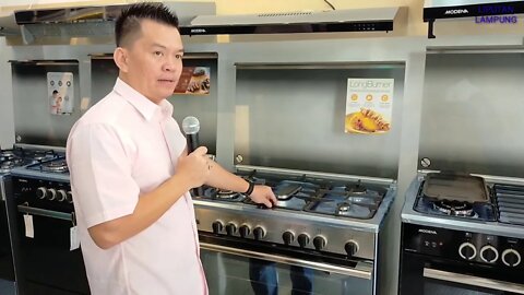 MODENA HOME CENTER BANDARLAMPUNG, FREE STANDING COOKING OVEN, INI SPESIFIKASI DAN HARGANYA