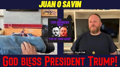 Joan O' Savin & Tom Numbers: STRONG CONVERSATION ~ God bless President Trump!