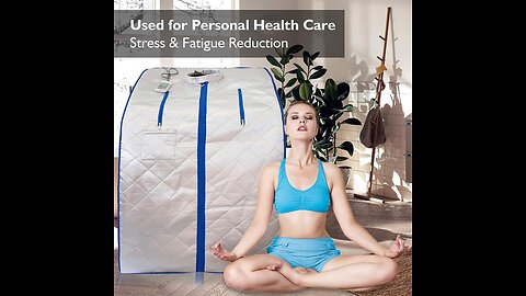 What is a portable infrared sauna?