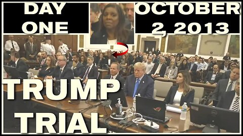 Trump's New York Trial - Day One | October 2, 2023