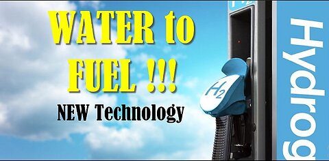 a NEW technology, taking water from air, producing HYDROGEN (fits all engines!)