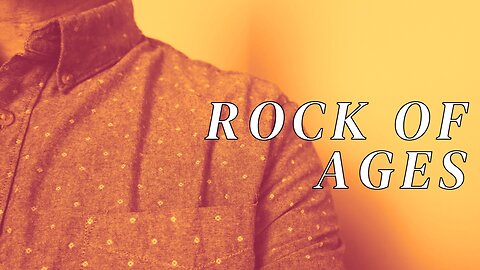 ROCK OF AGES / / Acoustic Cover by Derek Charles Johnson / / Lyric Video