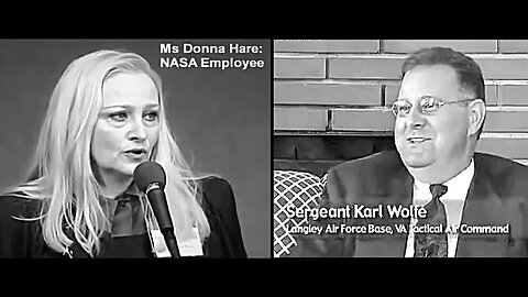 Donna Hare, Karl Wolfe: NASA photos showed UFOs,before airbrushed out & alien structures on the moon