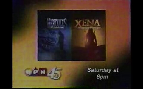 Hercules the Legendary Journeys and Xena Warrior Princess Television Promos